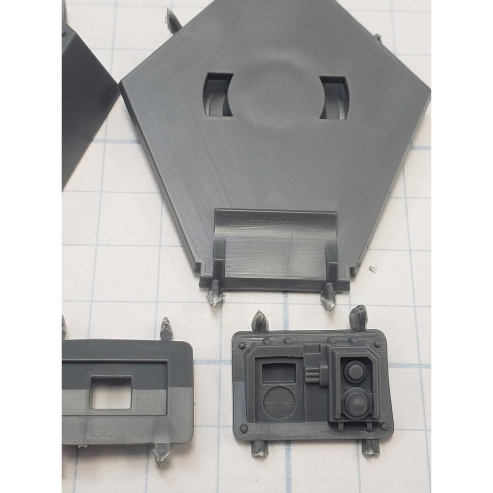 Warhammer 40k Astra Militarum Bits Chimera Tank Turret w Gun Mount Set - Picture 4 of 5